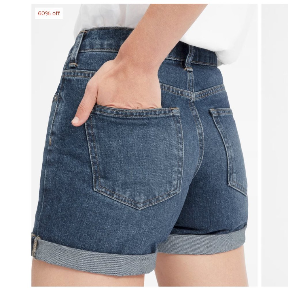 Everlane "The Denim Short" / Classic Denim / Size 28